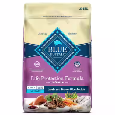 Blue Buffalo Life Protection Formula Large Breed Adult Lamb & Brown Rice Recipe