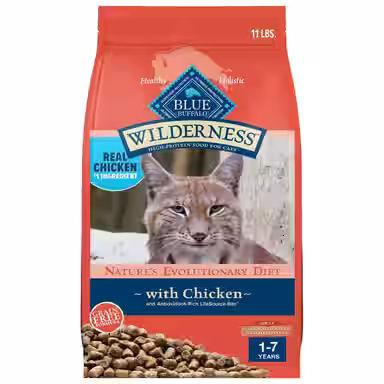 Blue Buffalo Wilderness Chicken High-Protein Weight & Hairball Control