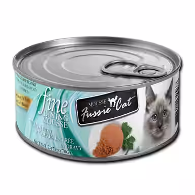 Fussie Cat Fine Dining Mousse Tuna with Pumpkin Entree
