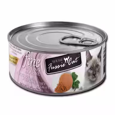 Fussie Cat Fine Dining Mousse Mackerel with Pumpkin Entree