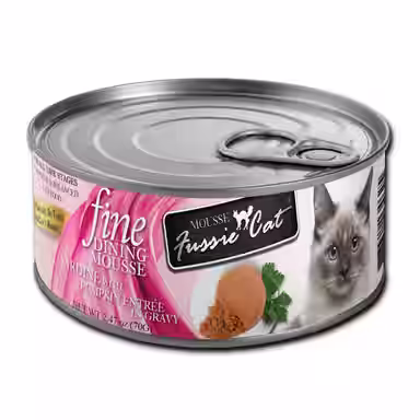 Fussie Cat Fine Dining Mousse Sardine with Pumpkin Entree
