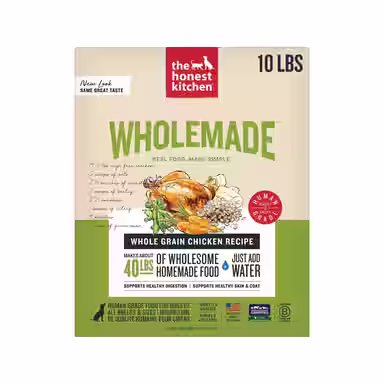 The Honest Kitchen Human Grade Wholemade Whole Grain Chicken Dehydrated