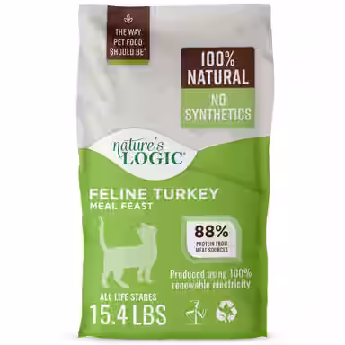 Nature's Logic 100% Natural Feline Turkey Meal Feast All Life Stages