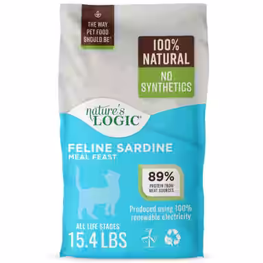 Nature's Logic 100% Natural Feline Sardine Meal Feast All Life Stages