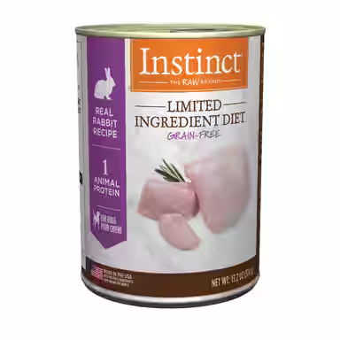Instinct Limited Ingredient Diet Adult Grain-Free Real Rabbit Recipe