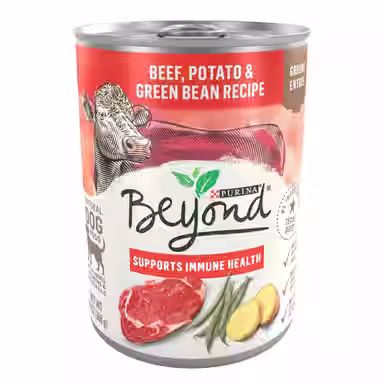 Purina Beyond Natural Grain-Free Beef Potato & Green Bean Recipe Ground Entree