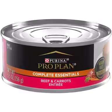 Purina Pro Plan Classic Beef & Carrots Entree
