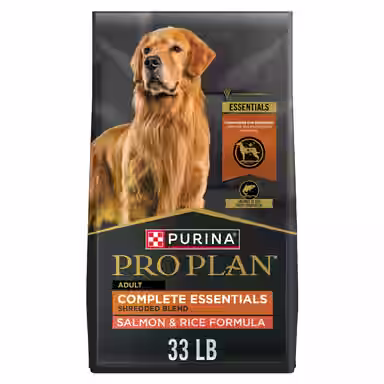 Purina Pro Plan Complete Essentials Adult Shredded Blend Salmon & Rice High Protein Formula with Probiotics