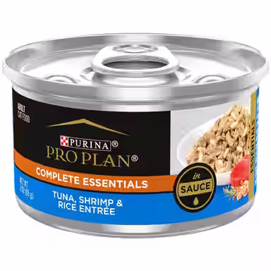 Purina Pro Plan Adult Tuna, Shrimp & Rice Entrée in Sauce
