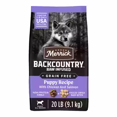 Merrick Backcountry Raw Infused Grain-Free Puppy Recipe Freeze-Dried