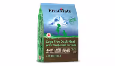 Firstmate Cage Free Duck Meal with Blueberries Formula Limited Ingredient Diet