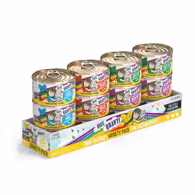 BFF OMG Best Feline Friend Oh My Gravy! Yahoo Yellows! Variety Pack