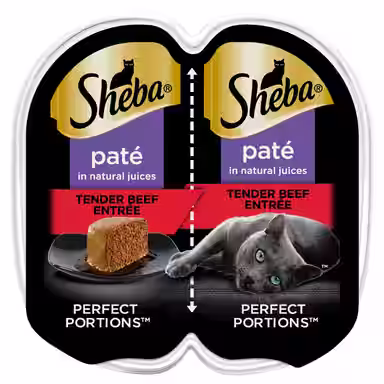 Sheba Perfect Portions Grain-Free Tender Beef Entree Pate