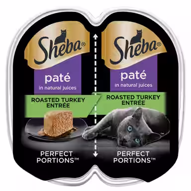 Sheba Perfect Portions Grain-Free Roasted Turkey Entree Pate