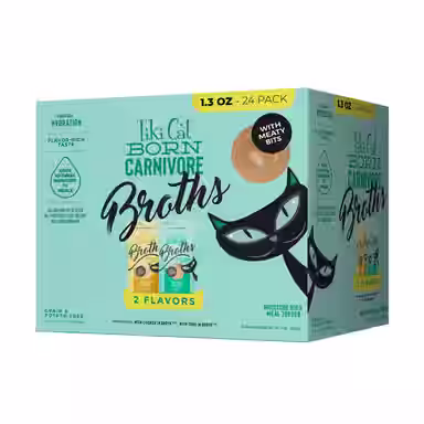 Tiki Cat Born Carnviore Broths Variety Pack