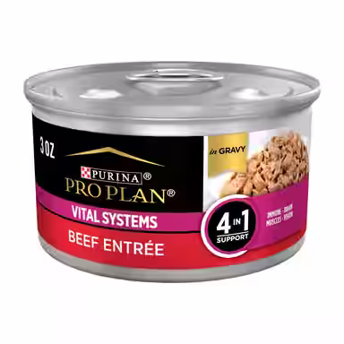 Purina Pro Plan Vital Systems Beef Entree in