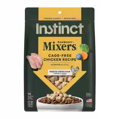 Instinct RawBoost Mixers Chicken Recipe Grain-Free Freeze-Dried
