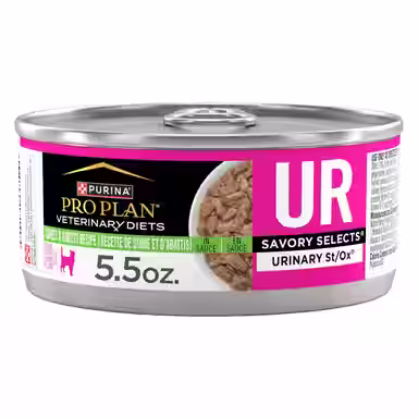 Purina Pro Plan Veterinary Diets UR Urinary St/Ox Savory Selects Turkey & Giblets in Sauce