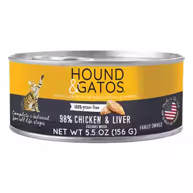 Hound & Gatos 98% Chicken & Liver