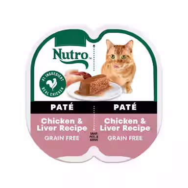 Nutro Perfect Portions Chicken & Liver Recipe Grain-Free Soft Pate