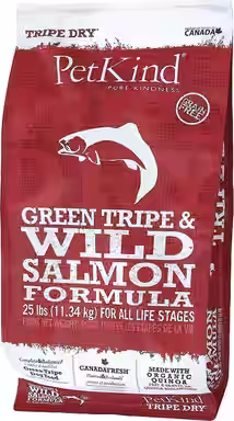 PetKind Tripe Dry Grain-Free Green Tripe & Wild Salmon