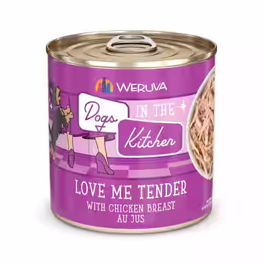 Weruva Dogs in the Kitchen Love Me Tender with Chicken Breast Au Jus