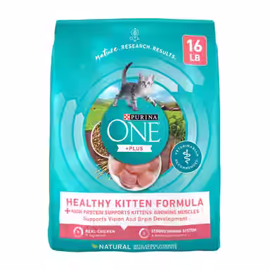 Purina ONE +Plus Healthy Kitten Muscle Vision & Brain Development