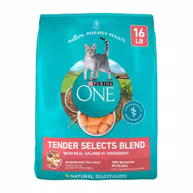 Purina ONE Tender Selects Blend with Real Salmon