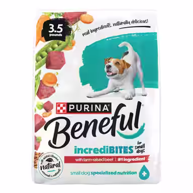 Purina Beneful IncrediBites with Farm-Raised Beef, Small Breed