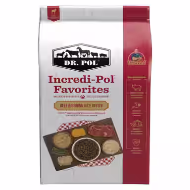 Dr. Pol Incredi-Pol Favorites Beef & Brown Rice