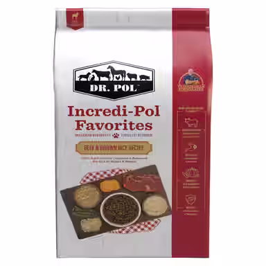Dr. Pol Incredi-Pol Favorites Beef & Brown Rice