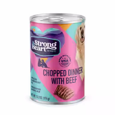 A Strong Heart Chopped Dinner with Beef