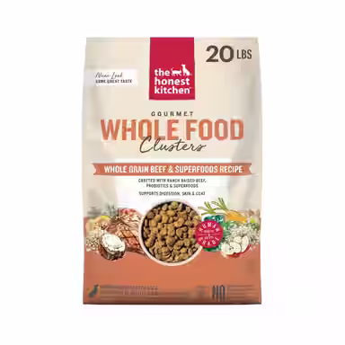 The Honest Kitchen Human Grade Whole Food Clusters Whole Grain Beef & Oat