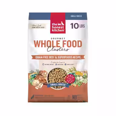 The Honest Kitchen Human Grade Whole Food Clusters Small Breed Grain-Free Beef