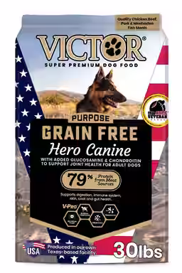 VICTOR Grain-Free Hero Canine Hip & Joint Support High Protein Adult Active