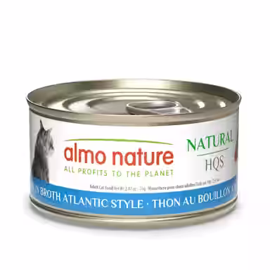 Almo Nature HQS Natural Tuna Atlantic Style in Broth