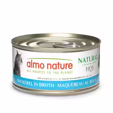 Almo Nature HQS Natural Mackerel in Broth