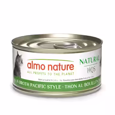 Almo Nature HQS Natural Tuna in Broth Pacific Style