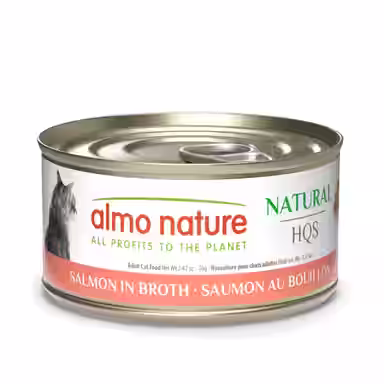 Almo Nature HQS Natural Salmon in Broth