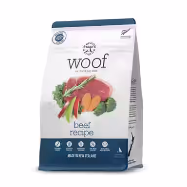The New Zealand Natural Pet Food Co. Woof Beef Air Dried