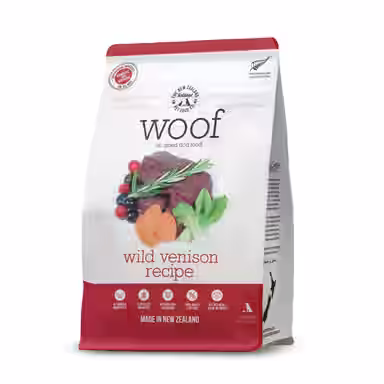 The New Zealand Natural Pet Food Co. Woof Venison Air Dried