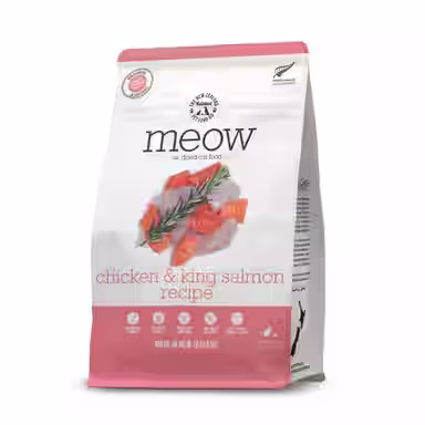 The New Zealand Natural Pet Food Co. Meow Chicken & Salmon Air Dried
