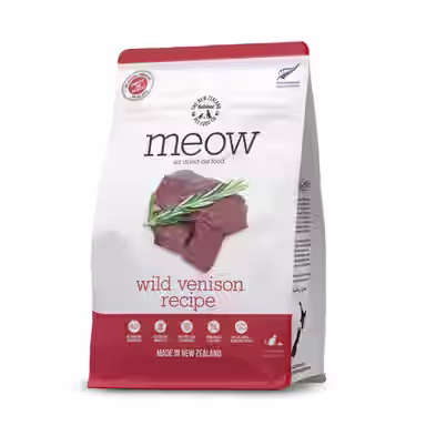 The New Zealand Natural Pet Food Co. Meow Venison Air Dried