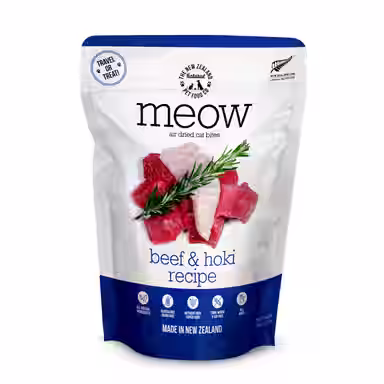 The New Zealand Natural Pet Food Co. Meow Beef & Hoki Air Dried