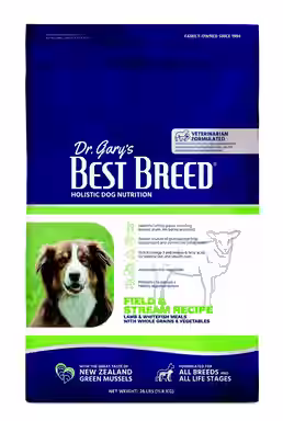 Dr. Gary's Best Breed Field & Stream Recipe Lamb & Whitefish Meals