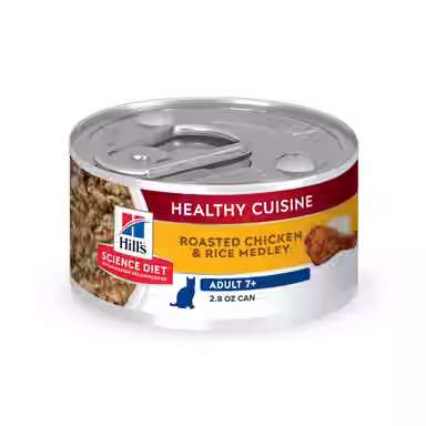 Hill's Science Diet Senior Adult 7+ Healthy Cuisine Roasted Chicken & Rice Medley
