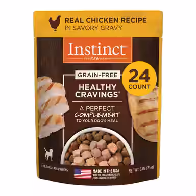 Instinct Healthy Cravings Real Chicken Recipe in Savory Gravy