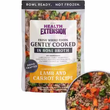 Health Extension Gently Cooked Lamb & Carrot Recipe