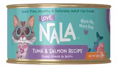 Love, Nala Flaked Tuna & Salmon Recipe in Broth