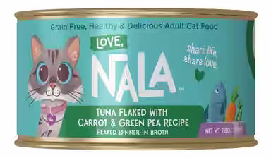 Love, Nala Tuna Flaked with Carrot & Green Pea Recipe in Broth